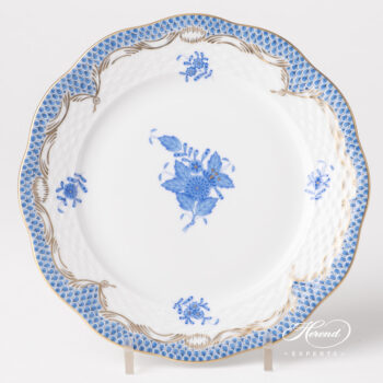 Herend Apponyi Blue Dessert plate 517-0-00 AB-ETB1