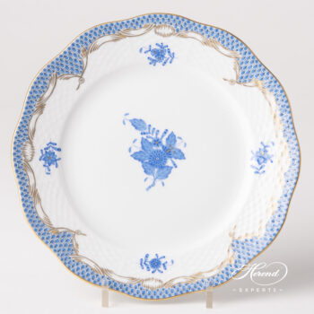Herend Apponyi Blue Large Dessert plate 519-0-00 AB-ETB1