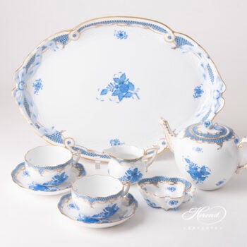Herend Apponyi Blue Tea Set AB-ETB1