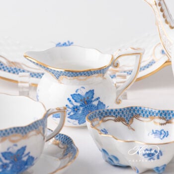 Herend Apponyi Blue Tea Set AB-ETB1