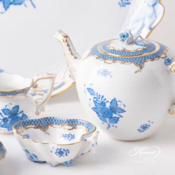 Herend Apponyi Blue Tea Set AB-ETB1