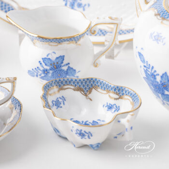 Herend Apponyi Blue Tea Set AB-ETB1