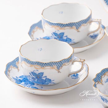Herend Apponyi Blue Tea Set AB-ETB1