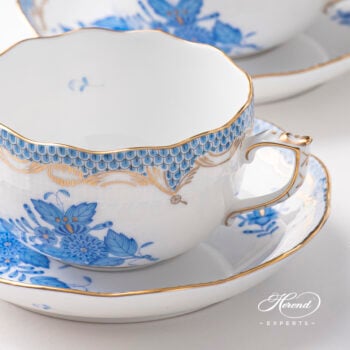 Herend Apponyi Blue Tea Set AB-ETB1