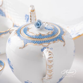 Herend Apponyi Blue Tea Set AB-ETB1